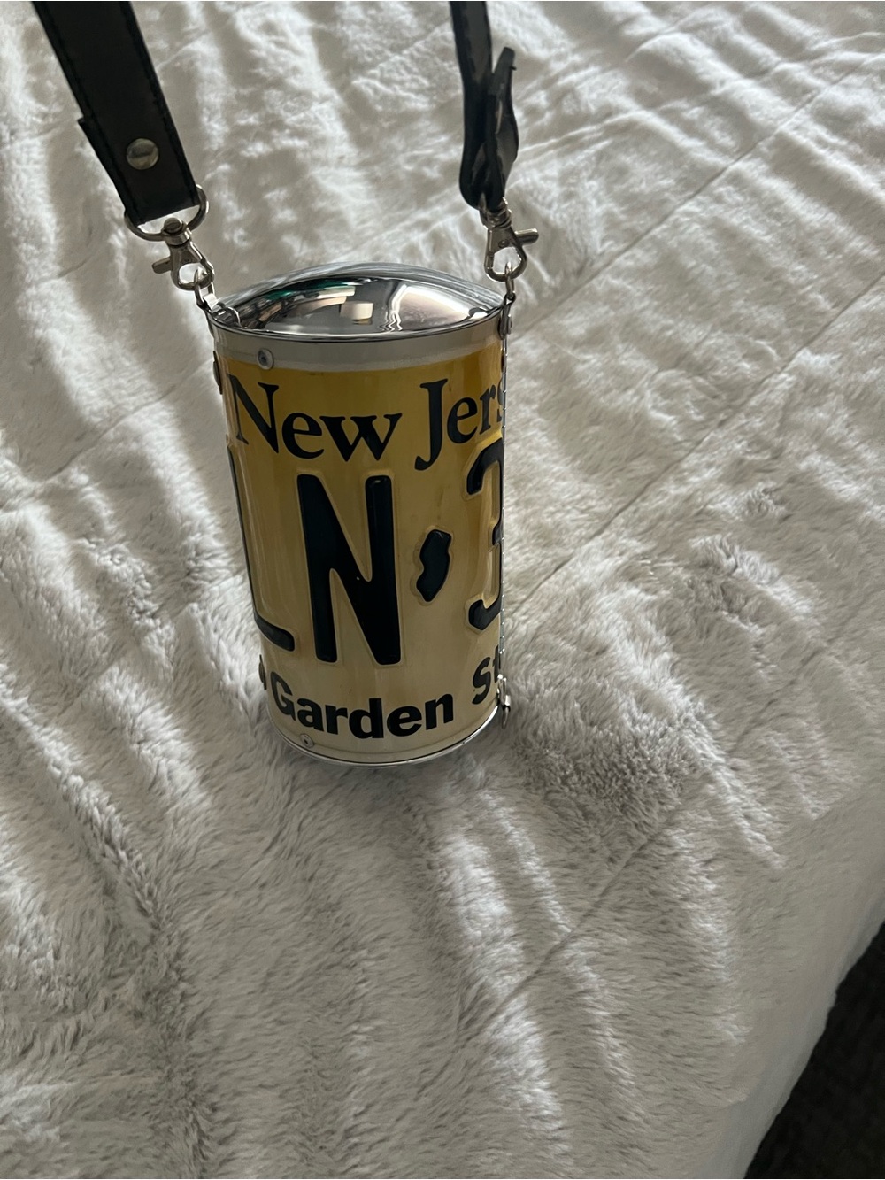 New Jersey tin purse